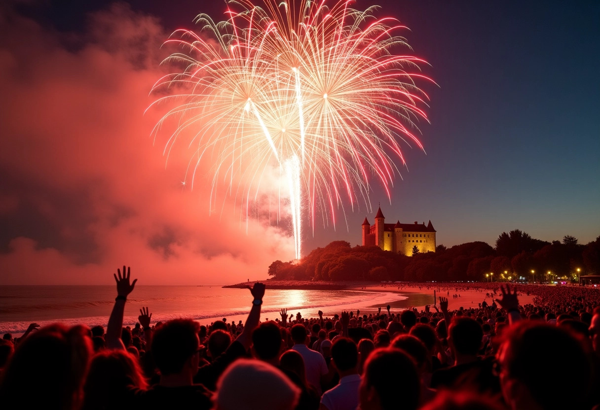 feu d artifice île d oléron